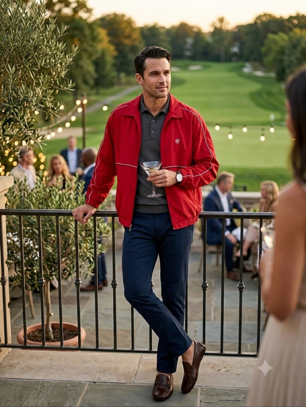 Callaway Golf Red Sports Classic full zip jacket Size XL NWT